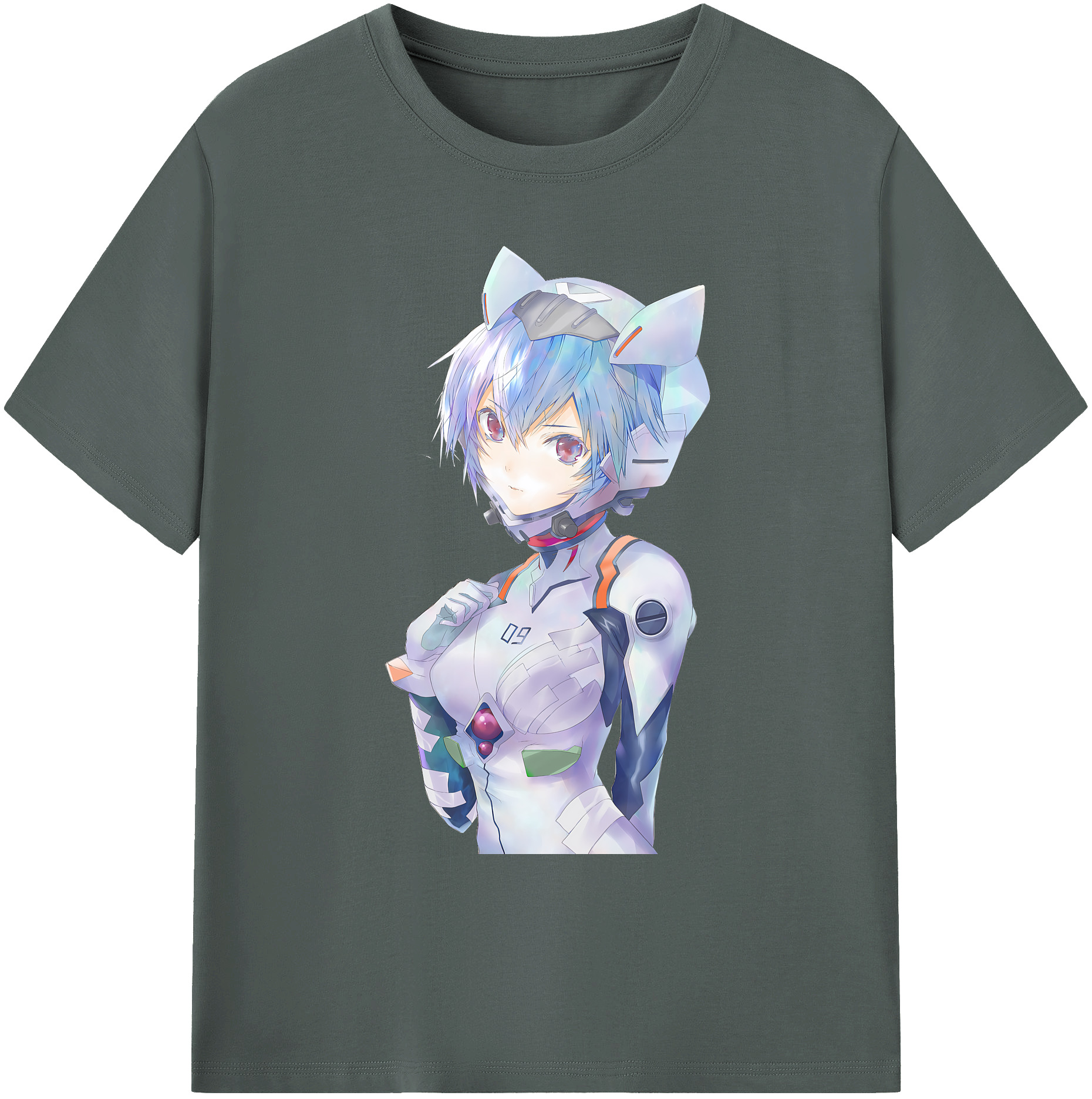 （画像用） EVA 新世紀エヴァンゲリオン 綿100％ メンズ半袖Tシャツ｜肌触りやわらか＆通気性